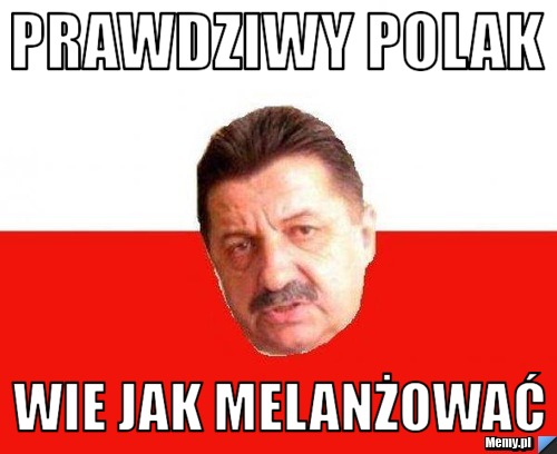 Prawdziwy Polak Wie Jak Melan Owa Memy Pl