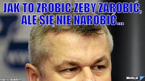 Komendant myślący...