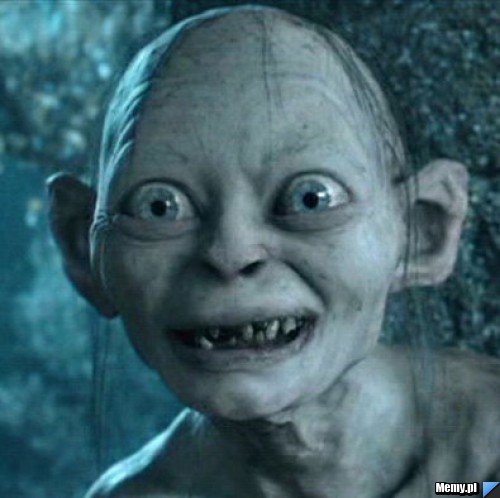 Podjarany gollum