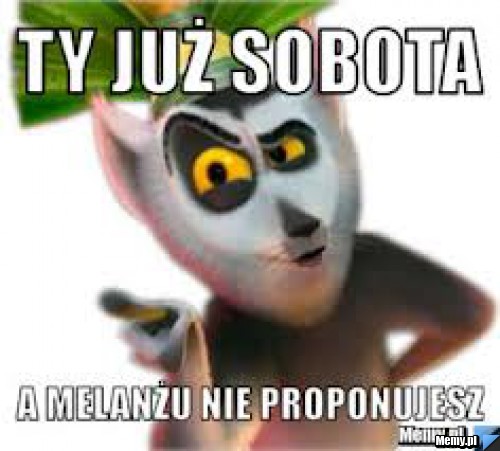 To już sobota