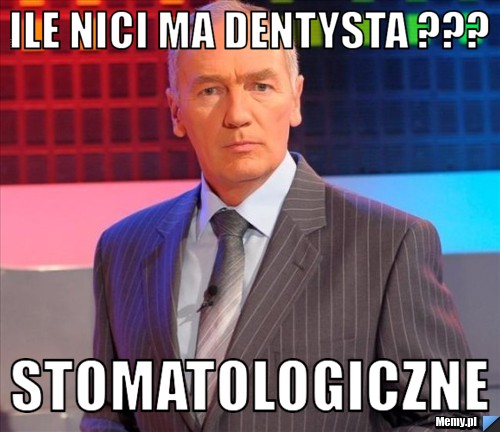 Ile nici ma dentysta ??? stomatologiczne