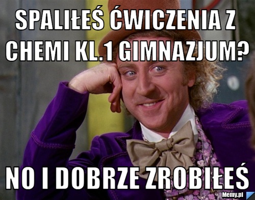 Sprawdzian Z Chemi Kl 1 Gim