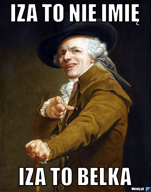 Iza to nie imię Iza to Belka