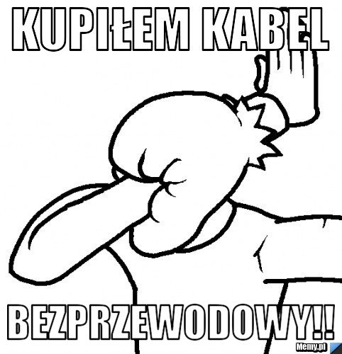 Kupiłem kabel bezprzewodowy!!