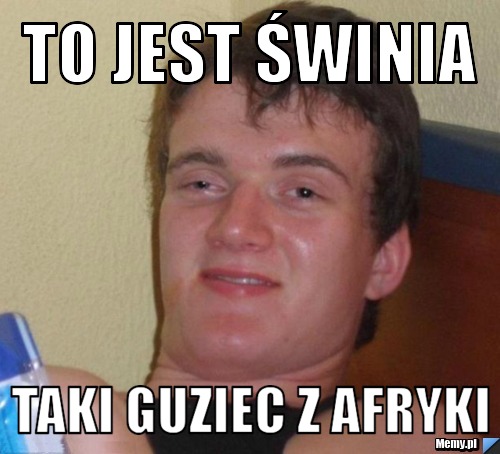 To jest świnia taki guziec z afryki