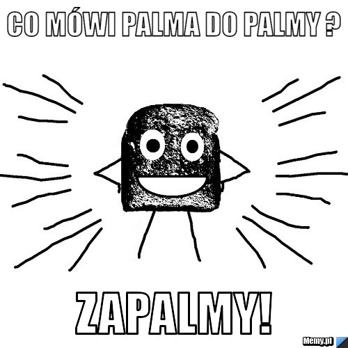 Co m&oacute;wi palma do palmy ? zapalmy!