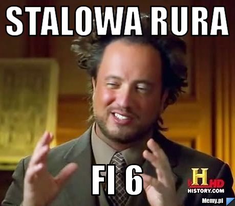 Stalowa rura  fi 6