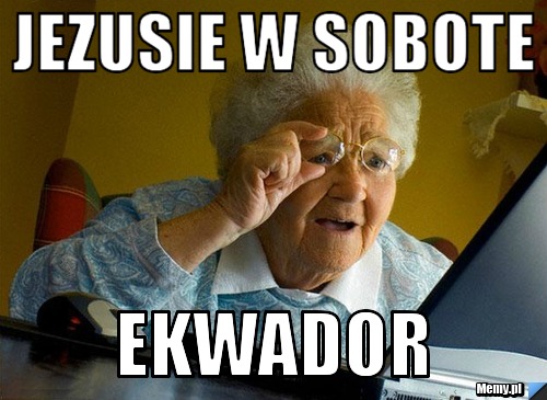 Jezusie w sobote Ekwador