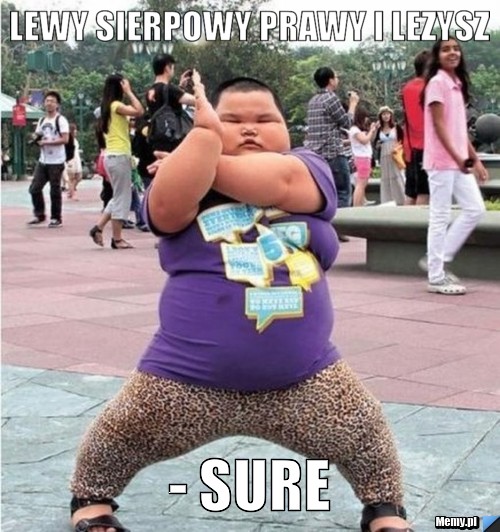 Lewy sierpowy prawy i lezysz - Sure