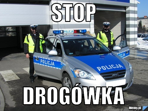 Stop drog&oacute;wka