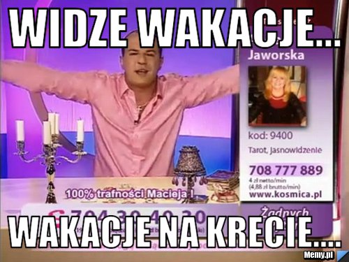 Widze wakacje... wakacje na krecie....