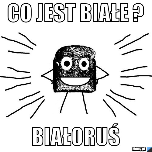 Co jest białe ? białoruś