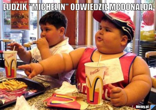 LUDZIK "MICHELIN" ODWIEDZIŁ MCDONALDA 