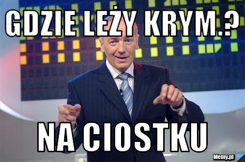 Gdzie leży krym.? Na ciostku
