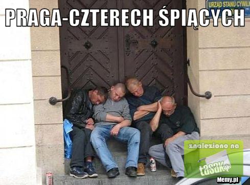 Praga-czterech śpiących 