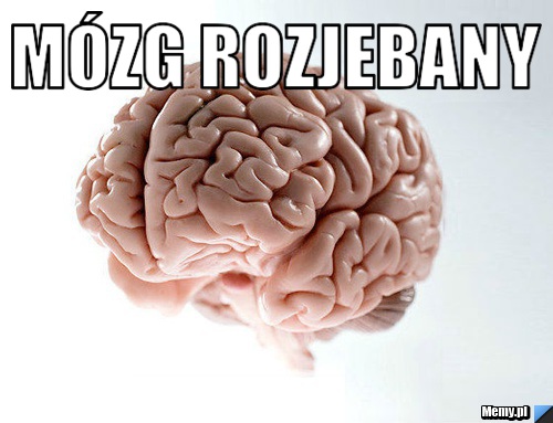 Mózg rozjebany 