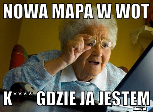 Nowa mapa w wot k**** gdzie ja jestem 