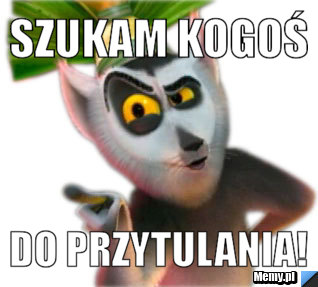 Szukam kogoś do przytulania! 