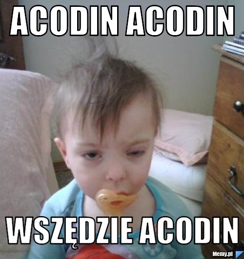 Acodin acodin  wszędzie acodin