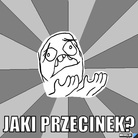  jaki przecinek?