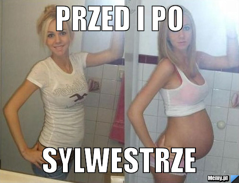 Przed i po  sylwestrze 