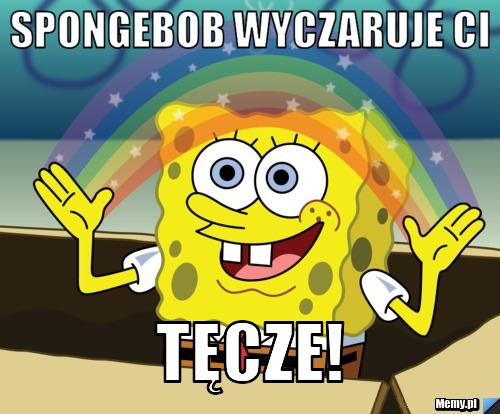 SPONGEBOB wyczaruje ci tęcze!