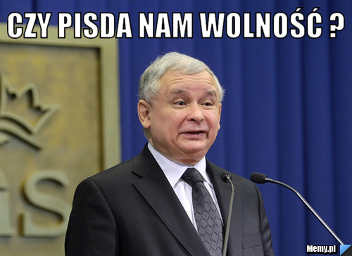 Czy pisda nam wolność ? 