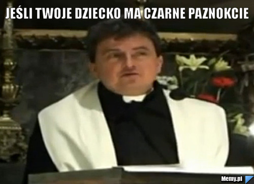 Jeśli twoje dziecko ma czarne paznokcie 