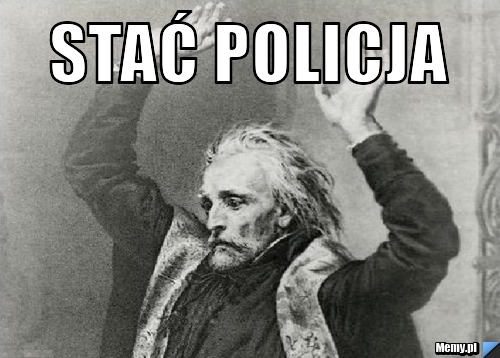 Stać policja 
