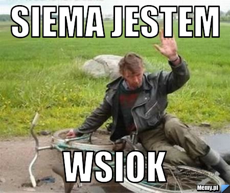 Siema jestem Wsiok