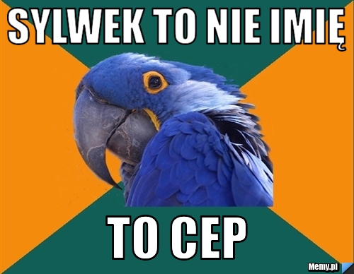 Sylwek to nie imię  to cep