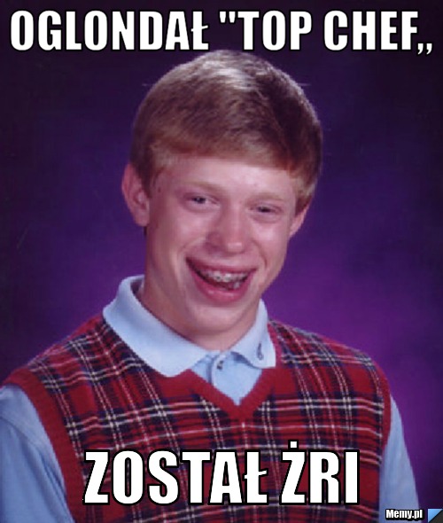 Oglondał "TOP CHEF,, został żri