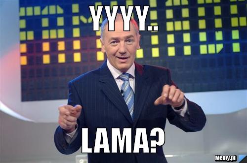 Yyyy.. Lama?