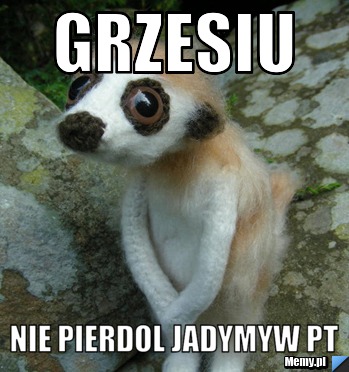Grzesiu  nie pierdol Jadymyw pt