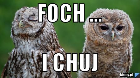 Foch ... i chuj