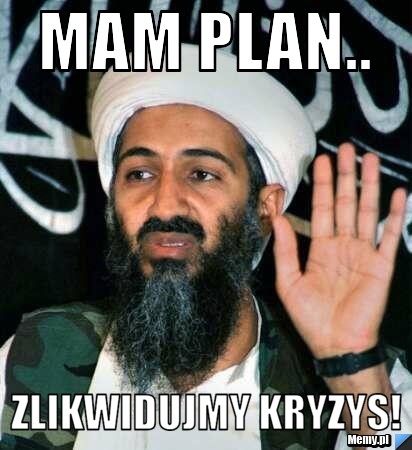 Mam plan.. zlikwidujmy kryzys!