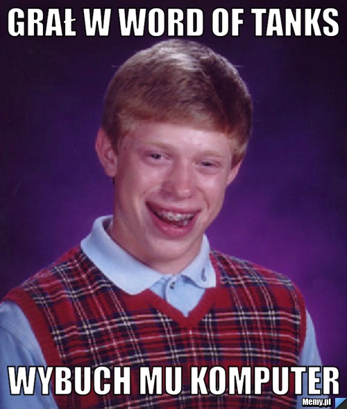 Grał w word of tanks wybuch mu komputer