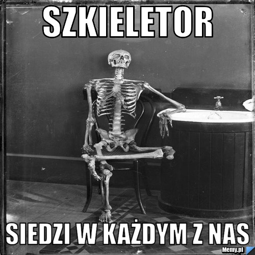 Szkieletor  siedzi w każdym z nas