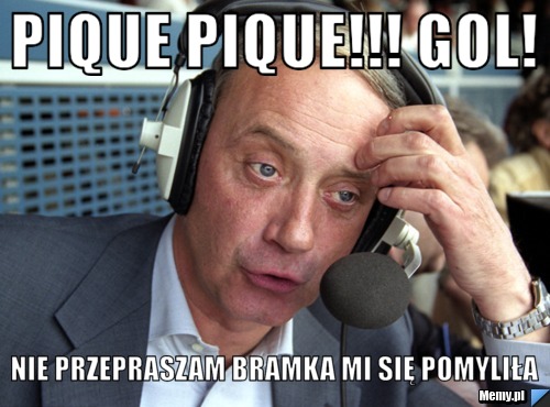 Pique Pique!!! gol! nie przepraszam bramka mi się pomyliła