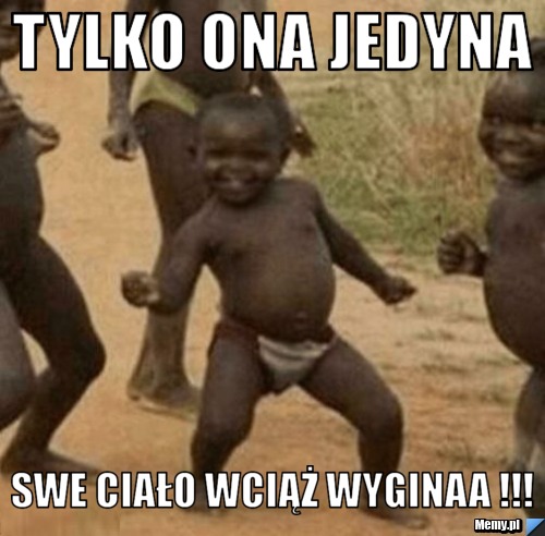 Tylko ona jedyna Swe ciało wciąż wyginaa !!!
