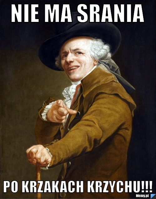 Nie ma srania  po krzakach krzychu!!!