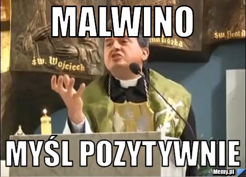 MALWINO myśl pozytywnie 