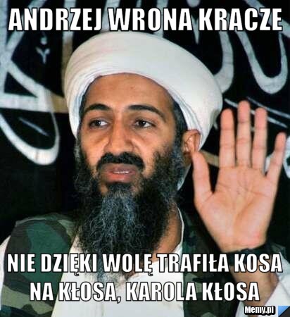 Andrzej Wrona Kracze Nie dzięki wolę Trafiła kosa na Kłosa, Karola Kłosa 