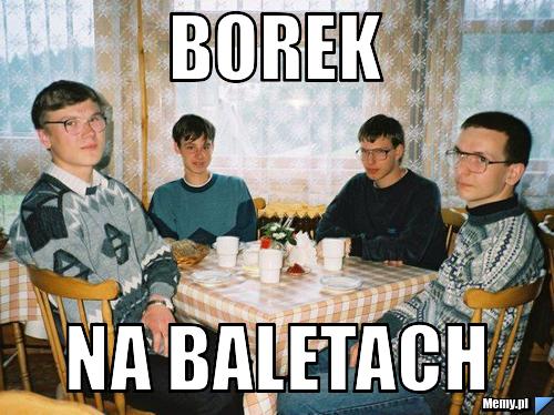 Borek na baletach