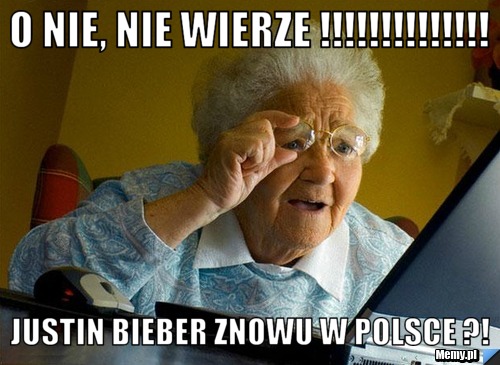 O NIE, NIE WIERZE !!!!!!!!!!!!!! JUSTIN BIEBER ZNOWU W POLSCE ?! 