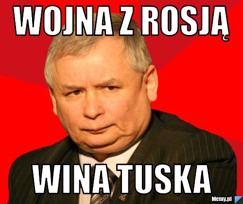 Wojna z Rosją Wina Tuska