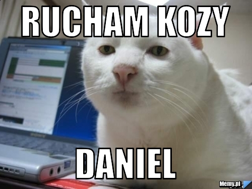 Rucham kozy daniel