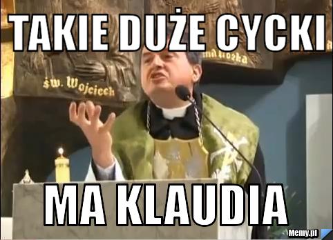 Takie duże cycki ma Klaudia