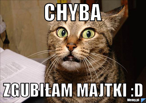 Chyba zgubiłam majtki :D