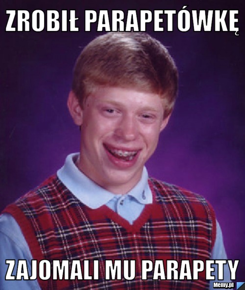 Zrobił parapetówkę zajomali mu parapety
